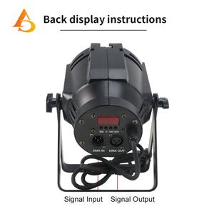 Precio al por mayor: Mini Foco Par COB de 60W, IP33, RGBW, DMX, para Escenario, Efecto Blinder - Product Image 4