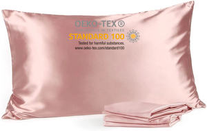 Nouvelle housse d'<span class=keywords><strong>oreiller</strong></span> en soie naturelle avec logo brodé 6a grade 16/19/22/25/30 Momme - Product Image 4