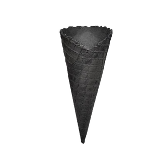 Cornets de glace en gaufre pour la production de glace, saveurs de poudre de glace, cornets de glace en gaufre et cornets de glace au charbon de bois noir - Product Image 3