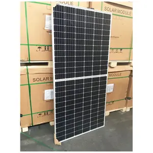 Risen/Jinko mono half cell solar 500w 550w 590w bifacciale mono 600w modulo solare a doppio vetro solare per sistema solare 1000w