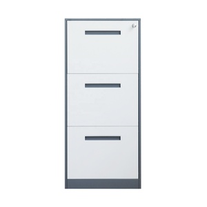 Mueble de Acero Moderno Estilo Americano con 3 Cajones, Estructura KD, Mueble de Hierro para Sala de Estar, Borde Estrecho, Marca BIZOE de China - Product Image 4