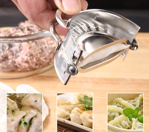 Moule à raviolis en acier inoxydable, écologique, compatible lave-vaisselle, presse à raviolis, moule à pierogi, outil facile à utiliser, emporte-pièce à pâte, pâtisserie - Product Image 5