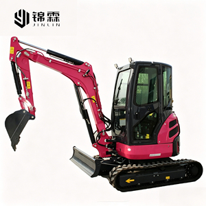 Miniexcavadora de 3.5 Toneladas con Giro Cero de Cola, Cabina Cerrada, Motor Kubota, EPA Tier 4, Pequeña Excavadora de Orugas para Granjas en EE. UU. - Product Image 2
