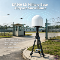 Détecteur de protection UAV longue portée KZ-02, équipement de surveillance toutes conditions météorologiques avec positionnement de cible à 10 km