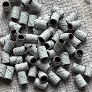 Herramientas <span class=keywords><strong>de</strong></span> manicura para uñas <span class=keywords><strong>cebra</strong></span> gris 6,35*12,7mm bandas <span class=keywords><strong>de</strong></span> anillos <span class=keywords><strong>de</strong></span> lijado - Product Image 3