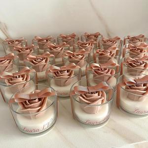 <span class=keywords><strong>Velas</strong></span> Aromáticas Personalizadas para Aliviar el Estrés, <span class=keywords><strong>Velas</strong></span> Decorativas Perfumadas con Lazo de Lujo para Regalos de Boda y Baby Shower - Product Image 6