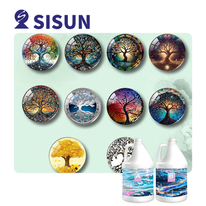 SISUN Liquid Transparent Clear Crystal Flüssigkeit-Epoxidharz-Preis Doming Resin auf Telefon hülle - Product Image 5