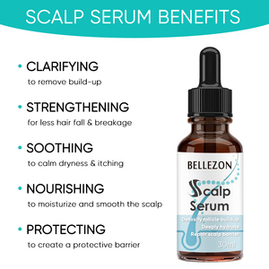 Suero anticaída revitalizante, desintoxicante, suero <span class=keywords><strong>para</strong></span> el <span class=keywords><strong>cabello</strong></span> <span class=keywords><strong>del</strong></span> cuero cabelludo <span class=keywords><strong>para</strong></span> <span class=keywords><strong>cabello</strong></span> áspero y dañado - Product Image 4