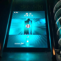 Pantalla LED Transparente para Exteriores, Pantalla LED de Alquiler para Interiores, Fondo de Escenario, Fondo de Eventos, Muro de Video Digital, Malla