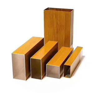 Baffle en aluminium pour extérieur, décoration murale intérieure et extérieure, façade <span class=keywords><strong>de</strong></span> bâtiment en métal ignifuge avec plafonds perforés pour centres commerciaux - Product Image 4