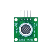 RCWL-1005 10MM modul pengukur jarak ultrasonik terbuka terintegrasi Port seri GPIO IIC Bus tunggal untuk HC-SR04