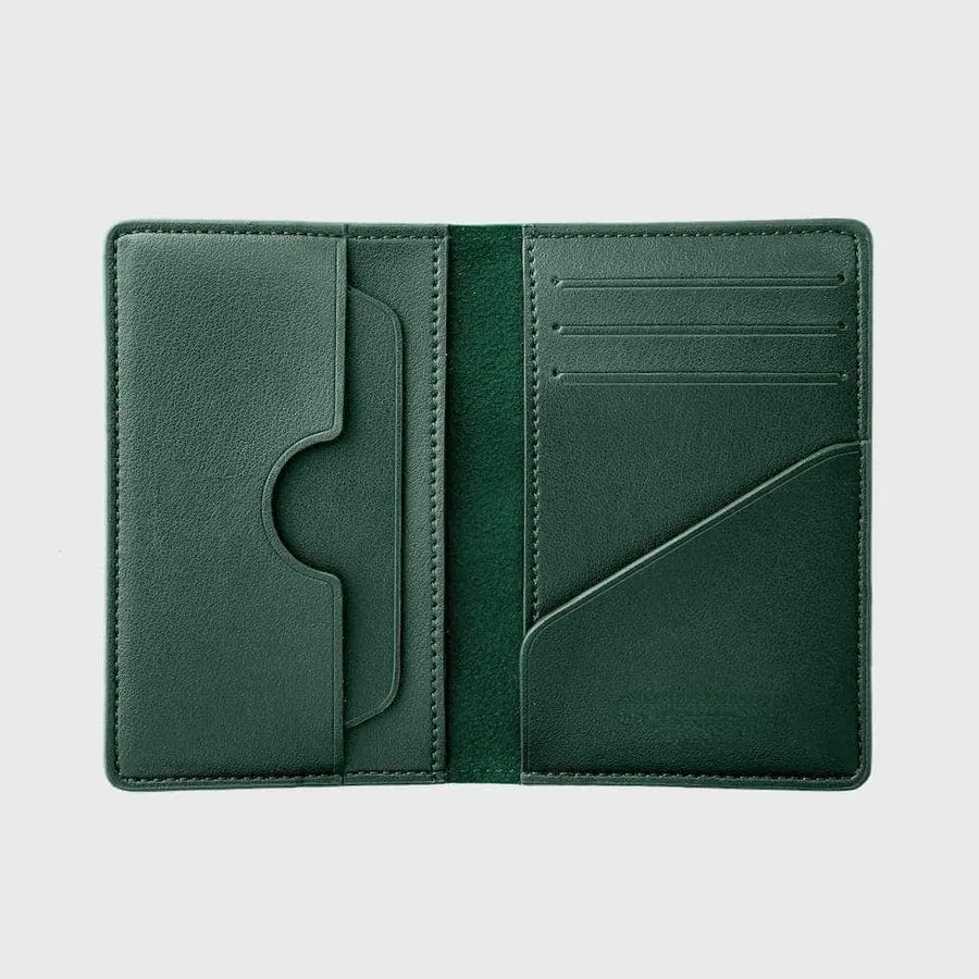 Boshiho RFID Premium kompakt özel gerçek deri cüzdan İnce baskı seyahat pasaport tutucu kapak cüzdan organizatör Bifold cüzdan