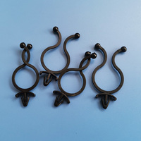 T4917 Anneau de reliure de câble de siège en fil torsadé pour montage en nylon Boucle de reliure de câble Pince de câble de forme ronde