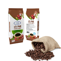 Café Robusta du Vietnam Torréfié 100% Meilleure Vente Bon Goût Certifié HACCP Emballage en Sac Plastique Qualité KHANG