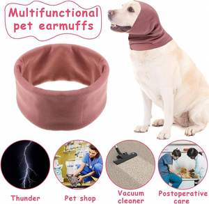 Entrega Rápida Sudadera Calmante para Perros con Capucha Silenciosa y Mangas para Alivio de la Ansiedad/Protección contra el Ruido para el Cuidado de Mascotas en Momentos de Truenos y Fuegos Artificiales - Product Image 4