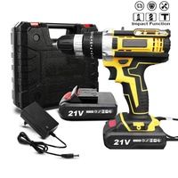 Perceuse sans fil à moteur brossé, batterie lithium-ion rechargeable, tournevis électrique multifonctionnel, vente en gros d'usine