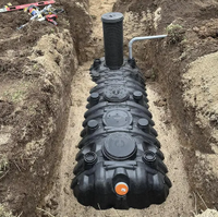 Máquina de Moldeo por Extrusión y Soplado con Enfriamiento Uniforme y Personalización para Tanques Sépticos de Plástico HDPE de 3 Capas y 3000L