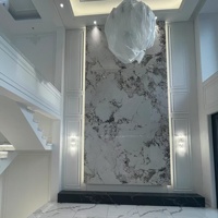 Paneles de Pared de PVC con Acabado Brillante Imitación Mármol, Lámina de Mármol UV Personalizada