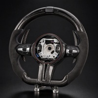 Volant de voiture en fibre de carbone véritable style M LCI avec écran LED pour BMW F32 F30 F20 F10 M3 M4 M5 M6 X5M X6M F11 F18 X3 X4