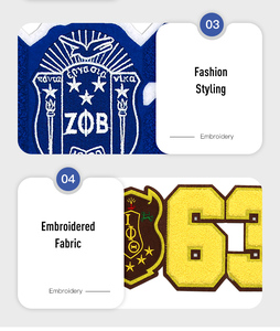 パーカー用のすべてのレッドシェニールKAYダイヤモンドアイアンオンパッチ1911年刺繍された別々の文字セットKアルファアイアンオンパッチ - Product Image 6