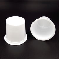 Capsules de café jetables en plastique PP EVOH vides 2.0 avec filtre en tissu soudé, dosettes de café individuelles compatibles avec les cafetières Keurig