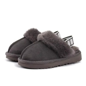 <b>Sheepskin</b> Plush Fur Snow <b>Boots</b> Soft Comfortable Casual <b>Slippers</b> with Card Dustbag Beautiful Gifts for Staying Warm - Product Image 1