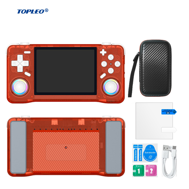 Topleo Emulator Handheld Game Players Wireless Video Gaming Console For Kids Hot Selling Xf35h Cheap Retro Handheld Game Console