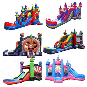 Aire <span class=keywords><strong>de</strong></span> jeux gonflable pour enfants, plein air, commercial, <span class=keywords><strong>minnie</strong></span> mouse, avec toboggan, combo gonflable, château <span class=keywords><strong>de</strong></span> mickey - Product Image 5