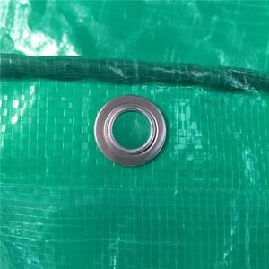 ヘビーデューティーポリタープ15x25フィート10ミル厚防水UVブロッキング保護PEカバーリバーシブルグリーン防錆グロメット - Product Image 3