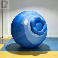 Décoration géante gonflable en forme de myrtille bleue, taille personnalisée pour centres commerciaux et festivals