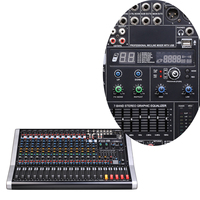 Système de sonorisation, console de mixage audio, radio diffusion, DJ, ensemble complet, mixeur amplificateur 14 canaux