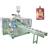 Machine d'emballage automatique de petite entreprise de sac préfabriqué bon marché machine d'emballage de granulés de poudre liquide de nourriture petite doypack