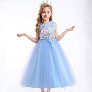 ชุดเดรสเด็กผู้หญิงแบบไล่สีสไตล์เจ้าหญิง รุ่นปี <span class=keywords><strong>2023</strong></span> สำหรับงานแต่งงาน งานวันเกิด และงานปาร์ตี้ - Product Image 3