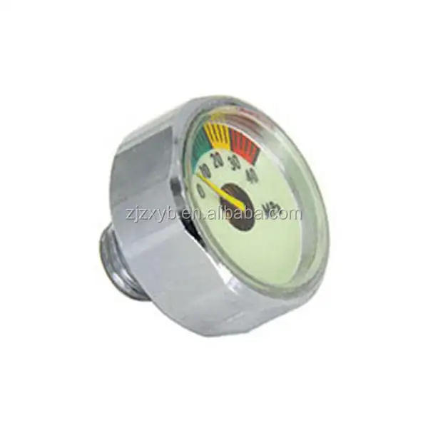 1 Inch no oil micro pressure gauge price with customized thread