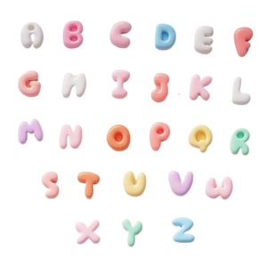 Letras de Resina, Números Coloridos Transparentes, Dibujos Animados Lindos, Decoración DIY para Fundas de Teléfono y Pinzas para el Cabello - Product Image 5