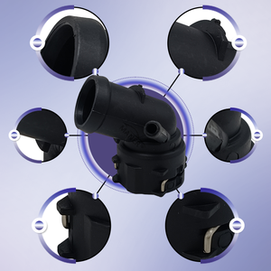 Pièces de moteur MANER, système de refroidissement, tuyau d'eau, bride de liquide de refroidissement 5Q0122291BD pour AUDI A3 SEAT SKODA VW Golf Tiguan - Product Image 4