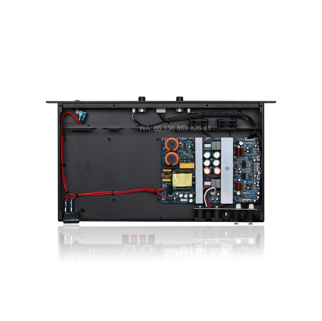 1u Professional Power Amplifier 2000 Watt Amplifier 2 Channel High Power Class D Professional Sound Amplifier for Subwoofer