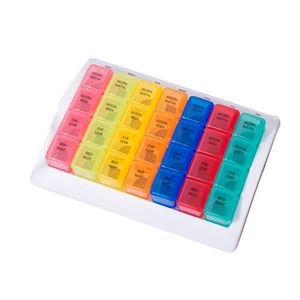 Organizador Semanal Libre de BPA, Estuche Portátil para Pastillas 4 Veces al Día, Caja de Almacenamiento de Medicamentos Mensual - Product Image 1
