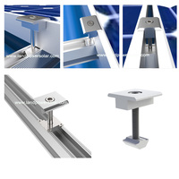 Penjepit Surya Landpower Solid Anodized dengan Beban Angin 60M/s dan Beban Salju