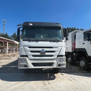 รถบรรทุกฮาวโอ 6x4 ยูโร 2 ดีเซล รถบรรทุกขนาดเล็กใหม่สำหรับงานเหมือง รถดัมพ์ 10 ล้อ บรรทุกได้ 11-20 ตัน พวงมาลัยซ้าย กล้องมองหลัง 251-350 แรงม้า 6-8 ลิตร - Product Image 1