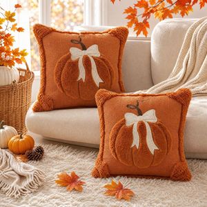 Nuova Lussuosa Federa per Cuscino a Forma di Zucca, Federa Personalizzata per Halloween, Copricuscino Decorativo per Divano del Ringraziamento - Product Image 4