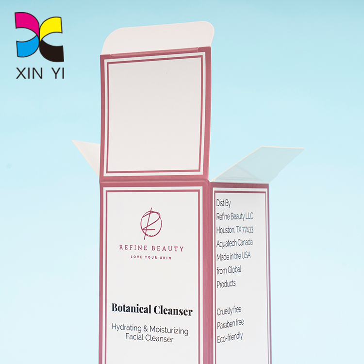 Factory custom paper box packaging customised boxes beauty paper box for cosmetics