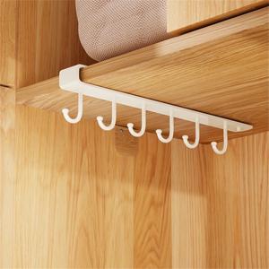 Étagère de rangement murale en acier inoxydable imperméable à double niveau non pliable pour salle de bain, porte-serviettes - Product Image 1