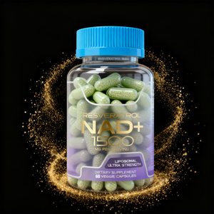 NAD suplemen Liposomal NAD + Plus power Booster 60 Kapsul Anti Oksidan kesehatan herbal suplemen Superfood - Product Image 1