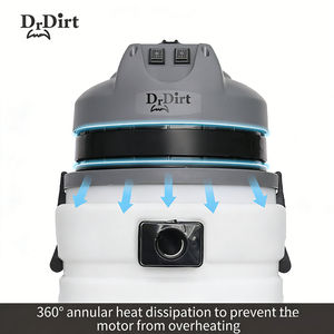 Machine de nettoyage de sols pour hôtel de 60 L, aspirateur à eau de qualité industrielle, aspirateur sec et humide de qualité industrielle - Product Image 4