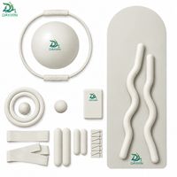 Kit de Pilates directement de l'usine, ensemble d'accessoires de yoga et de Pilates avec anneau de Pilates, ballon d'exercice, bandes de résistance et poids pour chevilles
