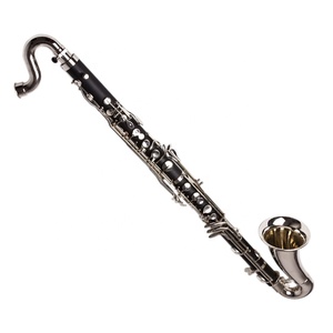 SEASOUND OEM <span class=keywords><strong>Clarinete</strong></span> <span class=keywords><strong>bajo</strong></span> de alta calidad JYCL304 18 Low E 18 Teclas plateadas Tono BB - Product Image 1