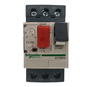 Telemecanique MPCB GV2-ME20 TeSys thermal magnetic motor circuit breakers MPCB 13-18A GV2ME20