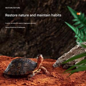 CLEEN Usine En Gros De Haute Qualité Reptile Naturel Argile Rouge Substrat Terrarium Sol Literie Désert Habitat <span class=keywords><strong>Lézard</strong></span> <span class=keywords><strong>Gecko</strong></span> - Product Image 2