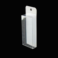 Boîte d'emballage personnalisable en PVC/PET/PP transparent givré imprimé en couleur, matériaux recyclés, pour stylos de papeterie